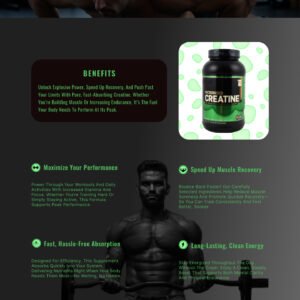 Creatine Landing Page